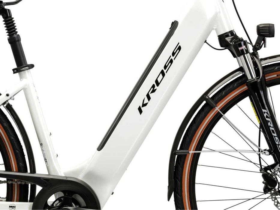Rower elektryczny damski Kross Trans Hybrid 1.0 522Wh 2025 - nowy sklep Śląsk
