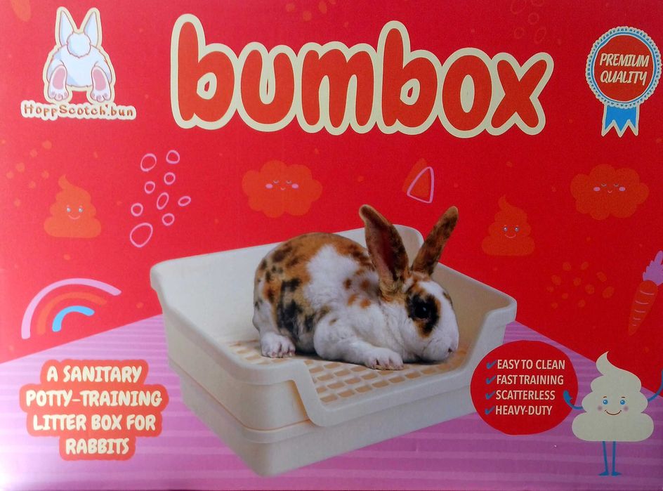 Higiene animal: "casa de banho" do Coelho