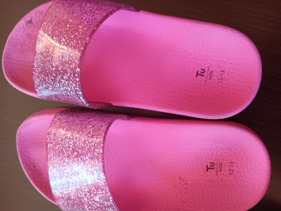 Buty dziewczęce klapki sandały 31 zestaw
