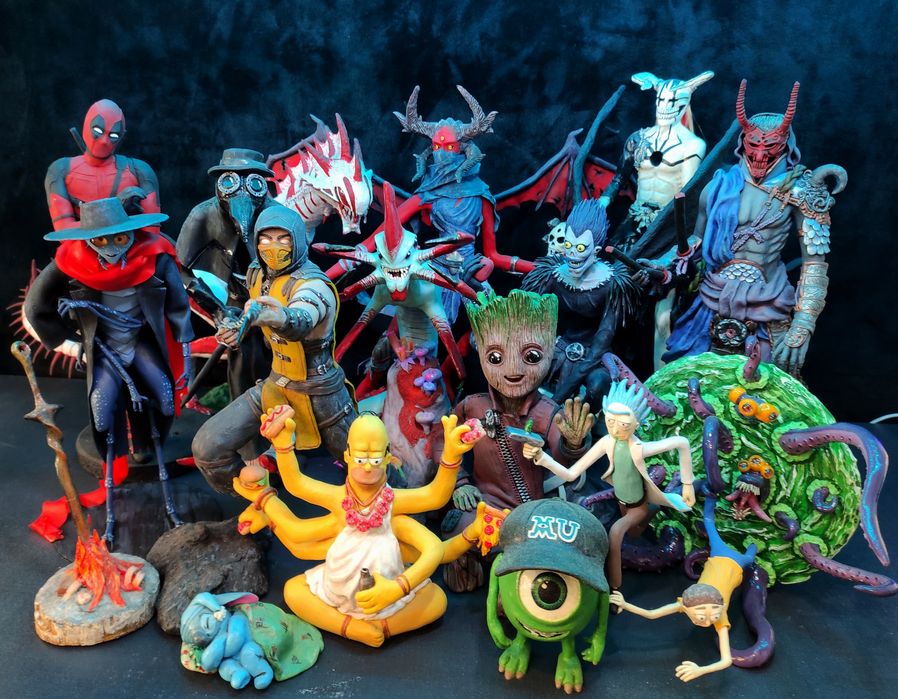 Колекційні фігурки на замовлення | Полімерна глина | handmade