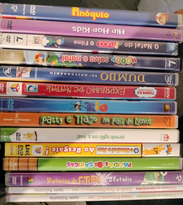 DVs Disney, Barbie, Anita originais