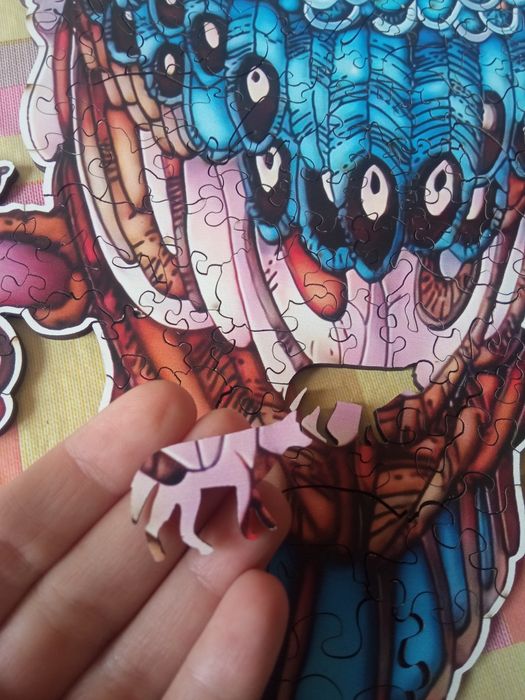 Дерев'яні пазли wooden puzzle side L