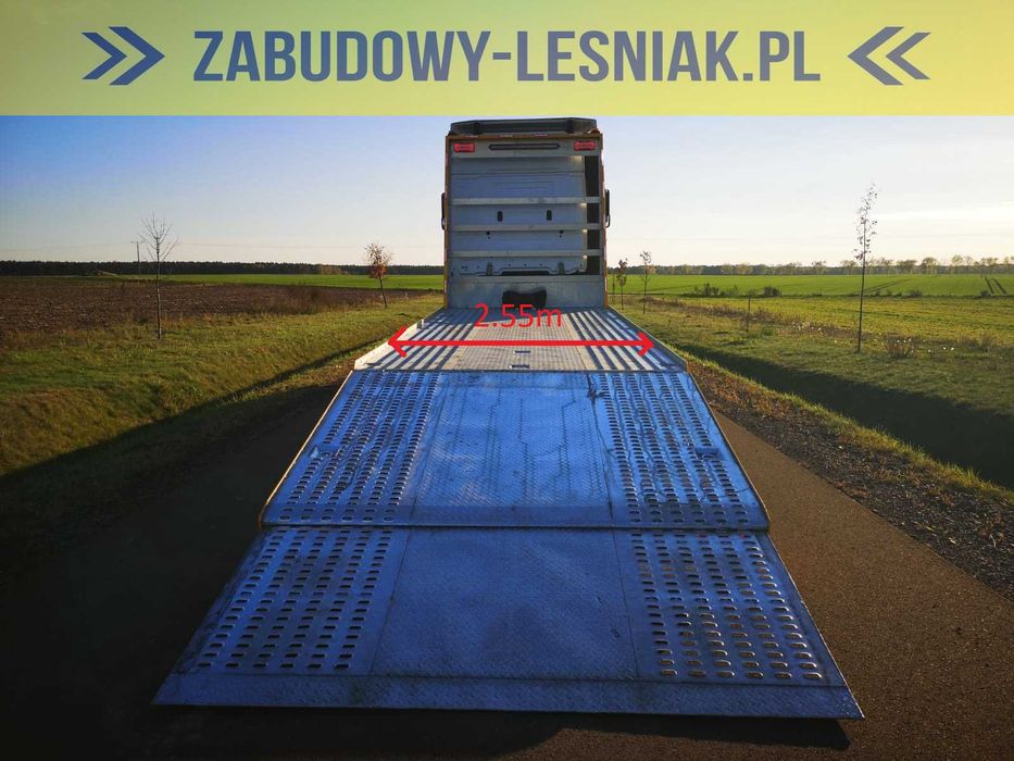 Zabudowa, najazd, pomoc drogowa, przewóz maszyn