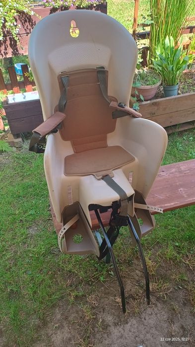 Fotelik rowerowy Polisport RS + drugie zapięcie