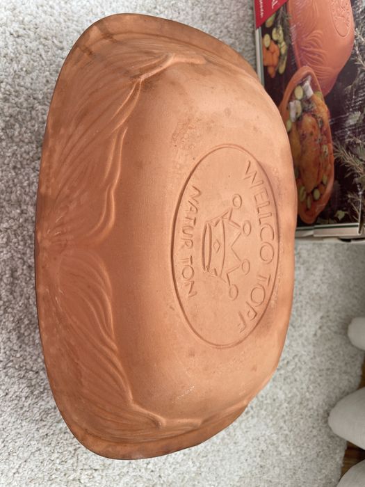 Rzymski garnek do pieczenia Wellco-Topf gliniany