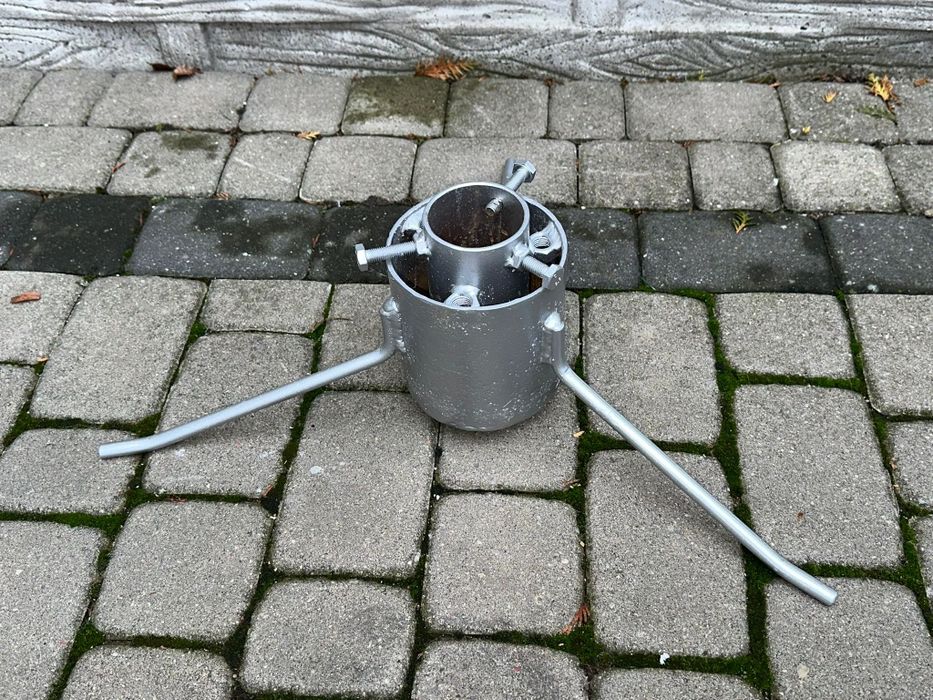 Stojak na żywą choinkę metalowy