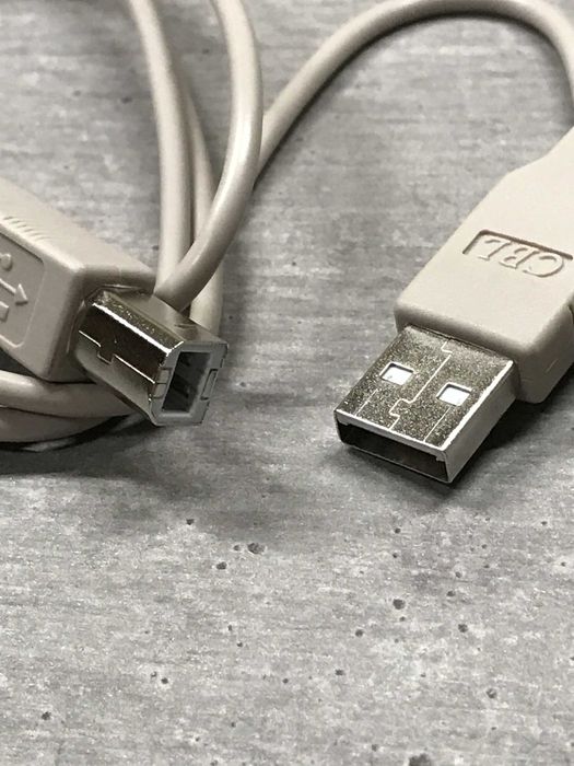 Подовжувач/USB удлинитель/шнур, кабель для принтера USB2.0 AM->BM 1,2м