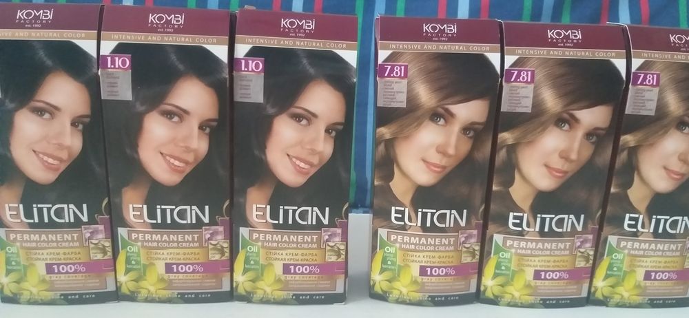 Крем - краска для волос новая.