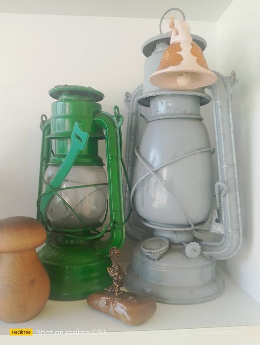 Lampa naftowa stara Retro