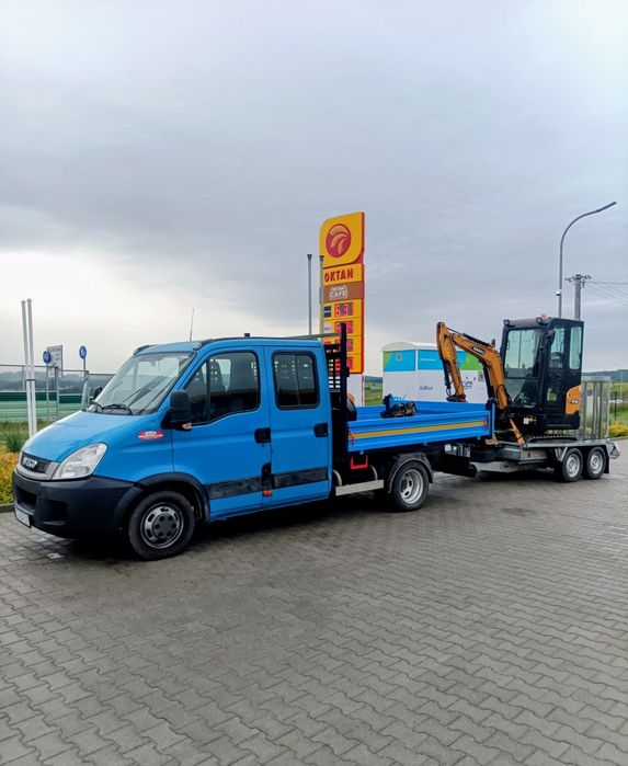 Usługi minikoparką  SANY 2t