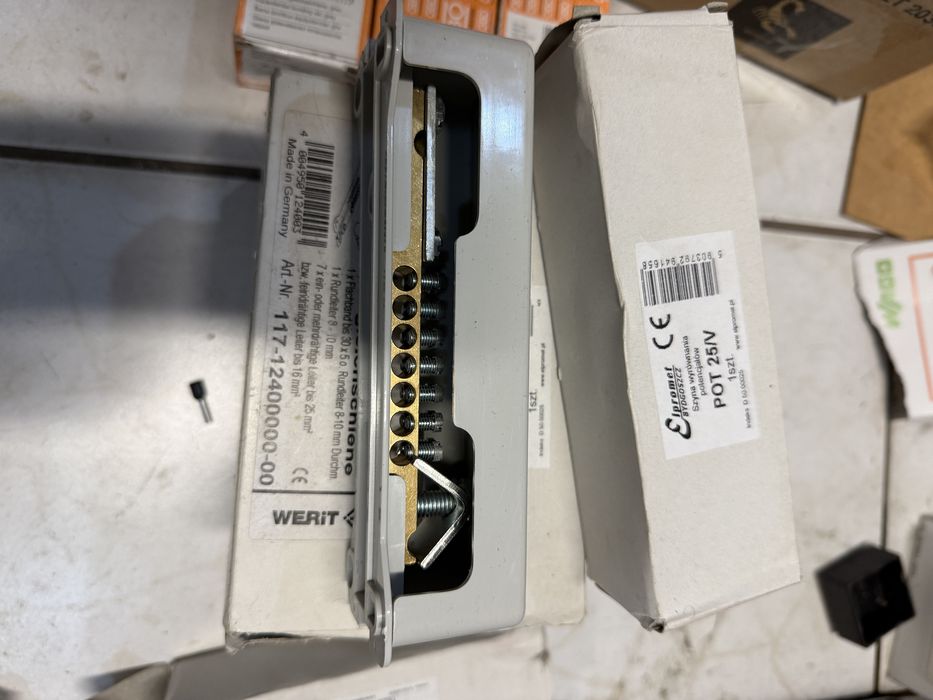 Szyna wyrównawcza PE