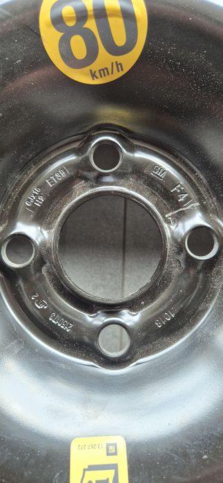 Koło zapasowe 15" 4x100 ET39 Opel  Corsa