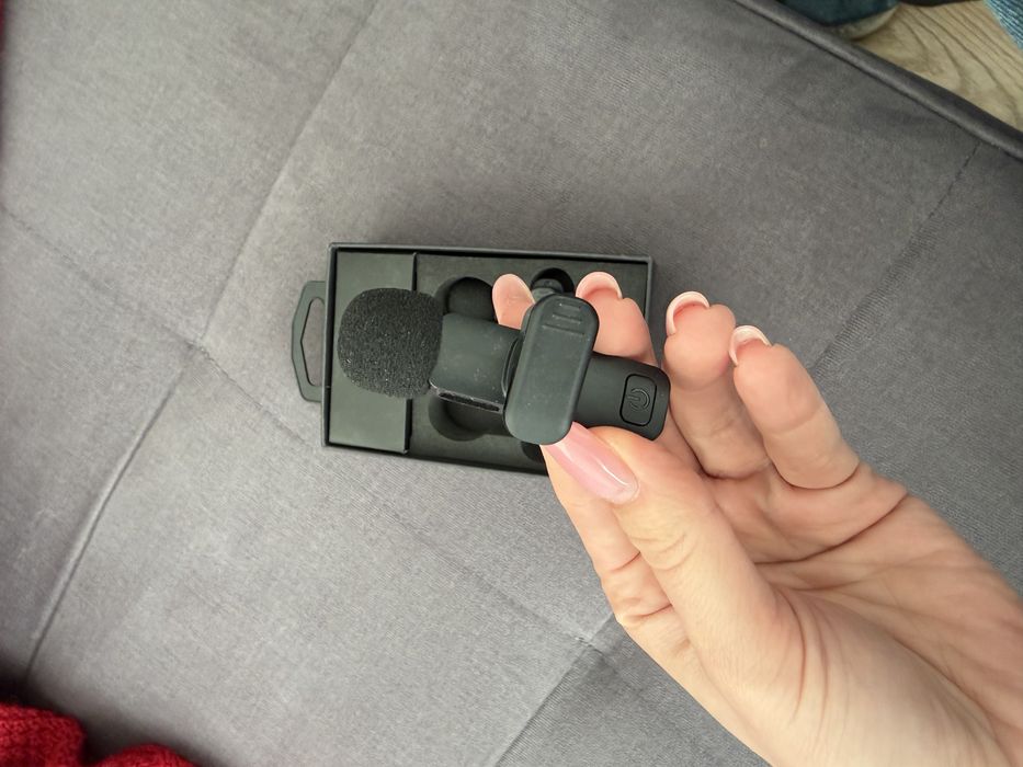 2 mikrofony i adapter do nich