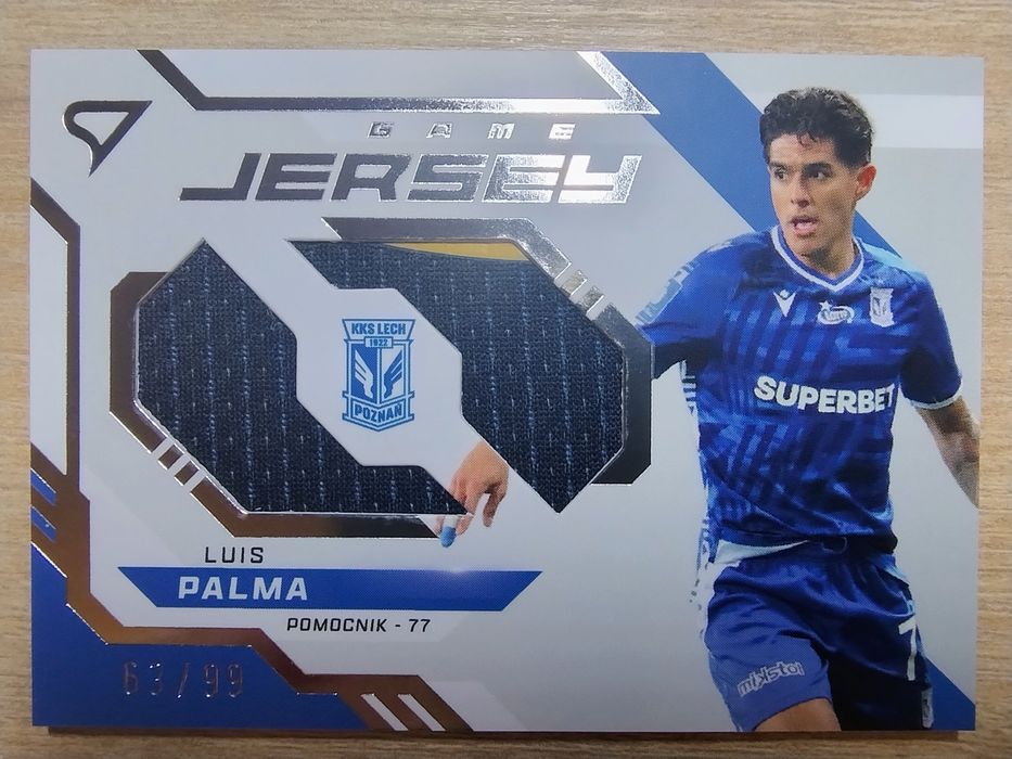 Game Jersey Luis Palma 63/99 Lech Poznań sportzoo