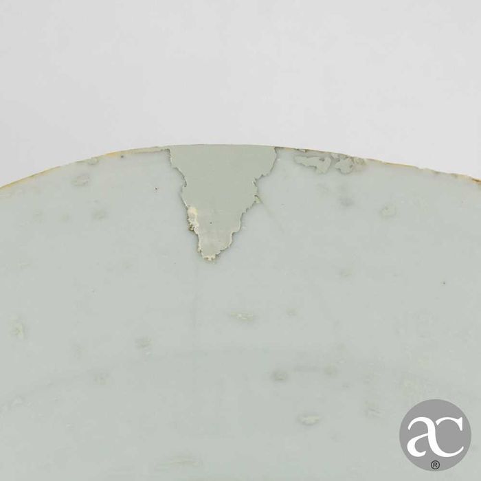 Prato em porcelana da China período Qianlong, séc. XVIII, Família Rosa