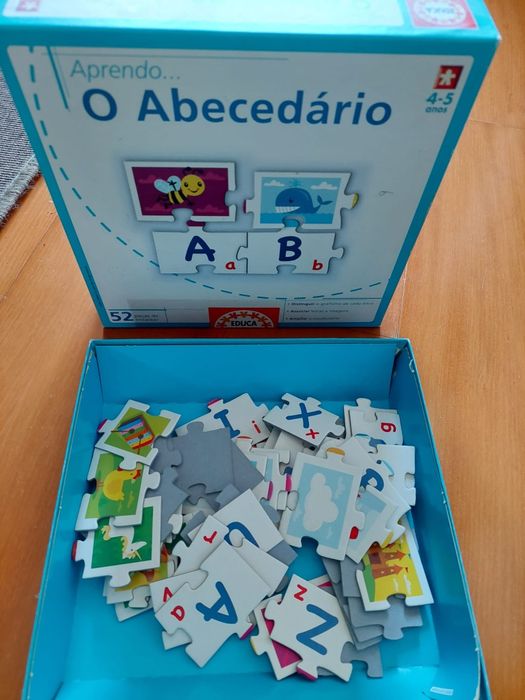 Jogo didáctico abecedário (4 a 5 anos)