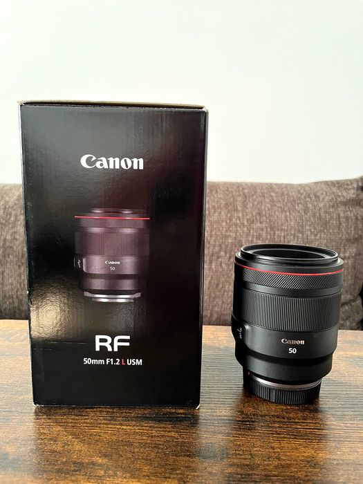 Obiektyw Canon 50mm 1.2 RF
