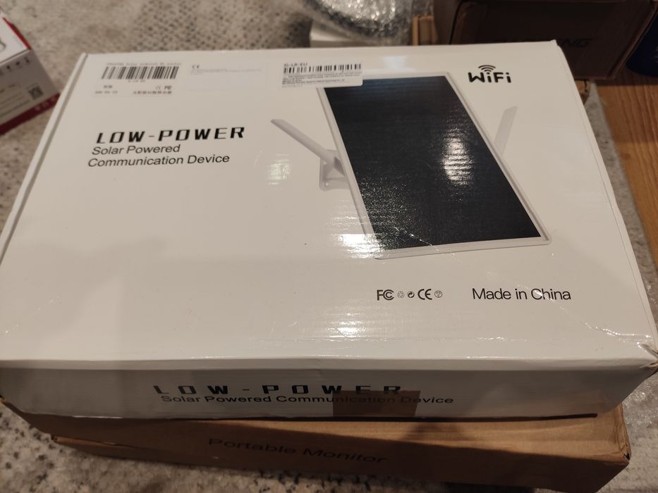 Router 4G LTE outdoor bateria 26000mAh IP66 panel słoneczny karta SIM