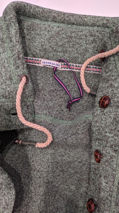 Bluza nowa bez metki na guziki zielona
