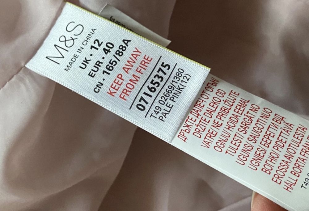 Futerko pudrowy róz M&S