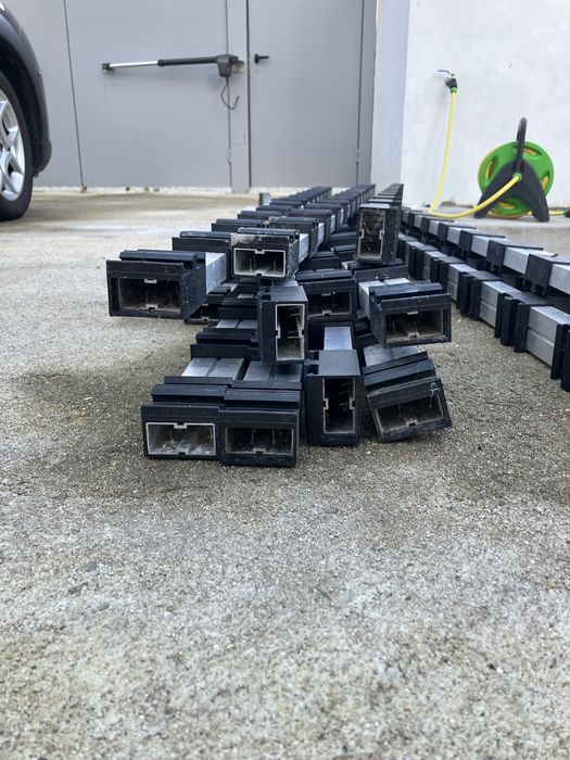 Reguas em aluminio para deck