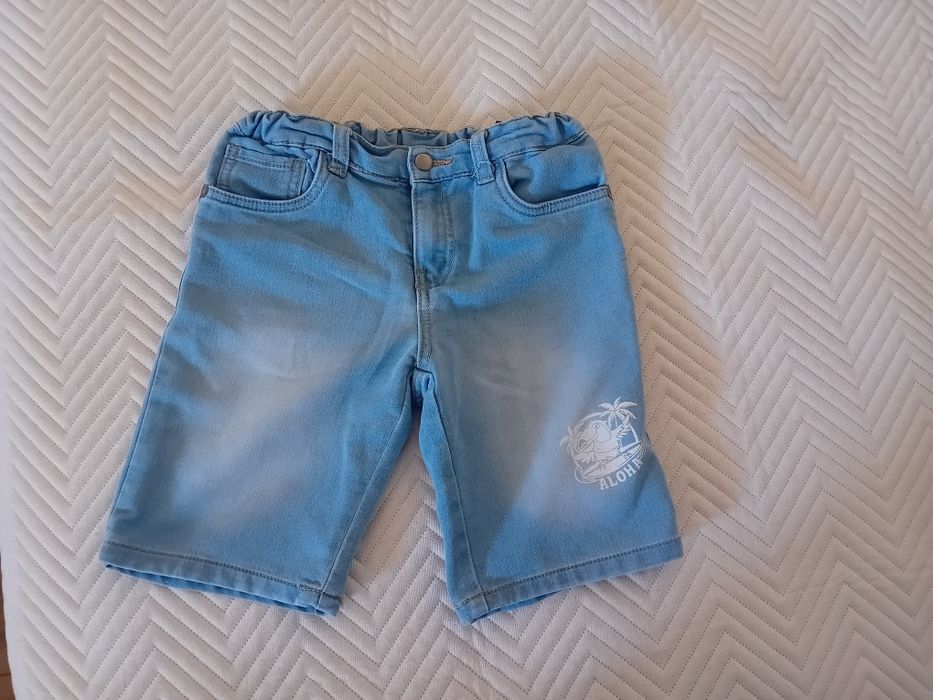 Spodenki jeansowe 135 cm