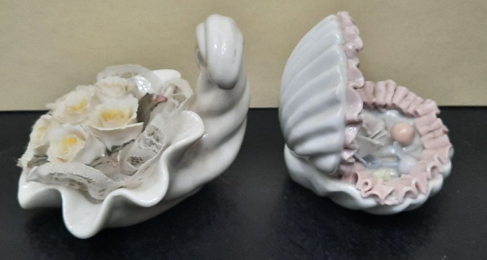 Caixinhas decorativas em porcelana