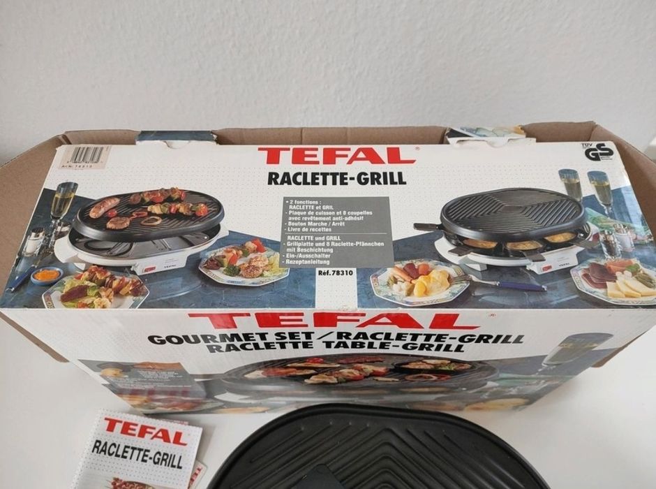 Tefal Raclette 3in1 Raclette, Grill, 7 персон 1050W