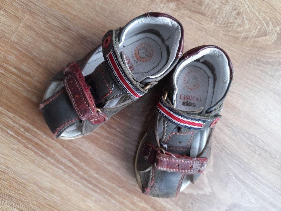 Sandały LASOCKI skórzane r. 21