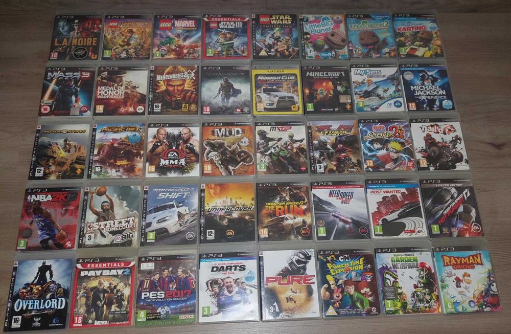 (PS3)Lote de Jogos Originais ( venda em Separado) Partir de 5€