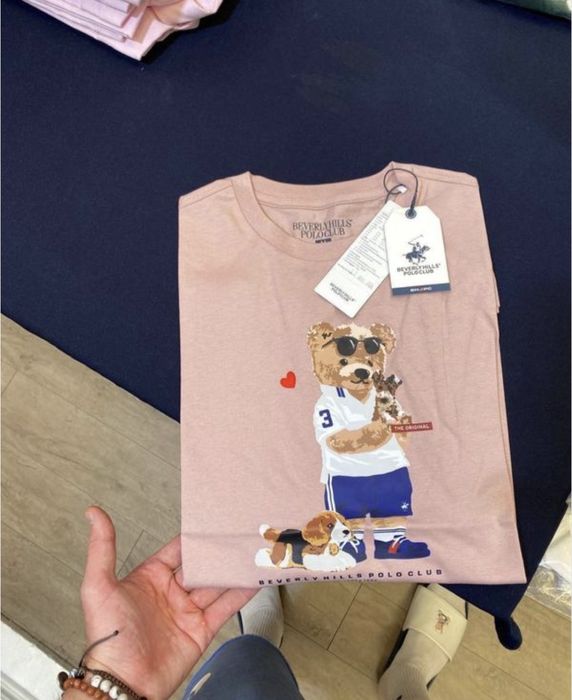 Футболка polo bear ralph lauren унісекс футболка з ведмедем, футболка