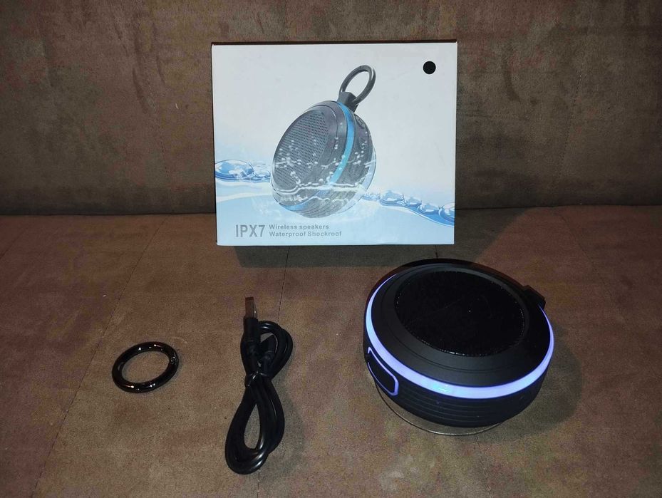 Głośnik Bezprzewodowy Bluetooth Wodoodporny T9 Czarny