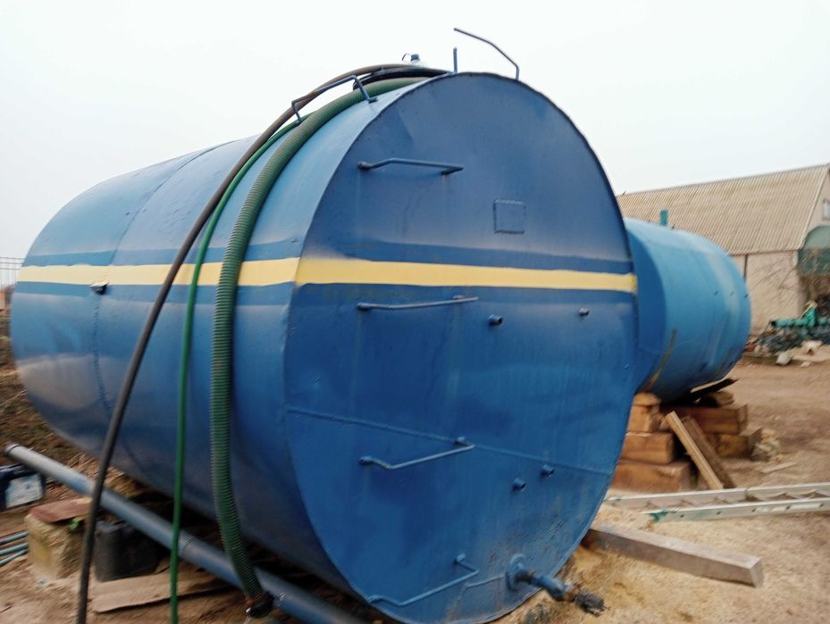 Бочка емальована, ємність 12 куб.