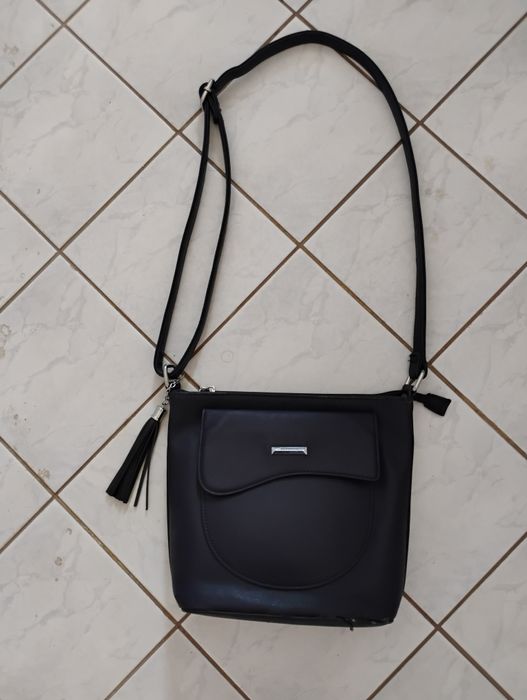 Torebka damska granatowa