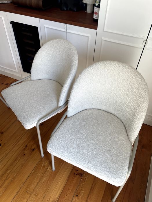 Conjunto cadeiras Sklum - Grolet branco