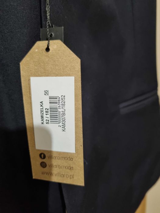 Nowa męska kamizelka