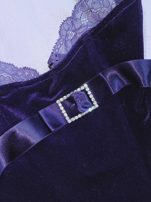 Корсет оксамитовий ann summers  розмір 36-38