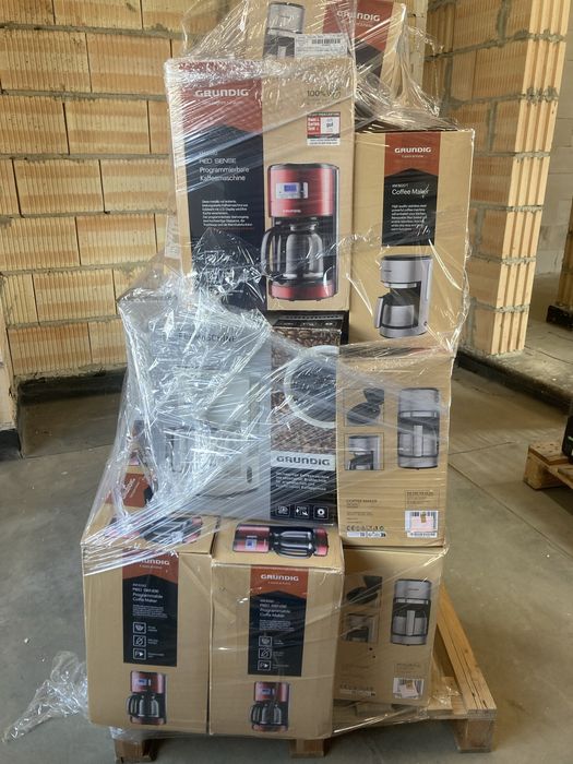 Palety Zwroty AGD Elektronika Kat ABC GRUNDIG Ekspresy 32szt.Specyfika