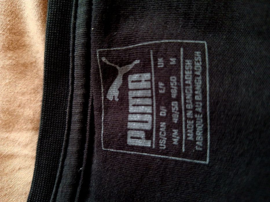Czarna koszulka Puma rozmiar M