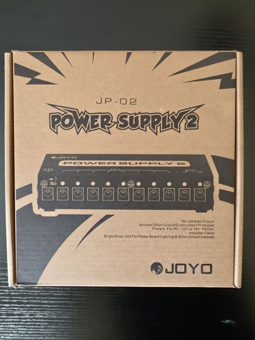 Zasilacz do efektów gitarowych Joyo Power Supply 2 JP-02 na gwarancji!
