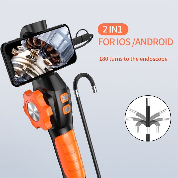 ‼️Автомобільний ендоскоп поворотний ios/android‼️