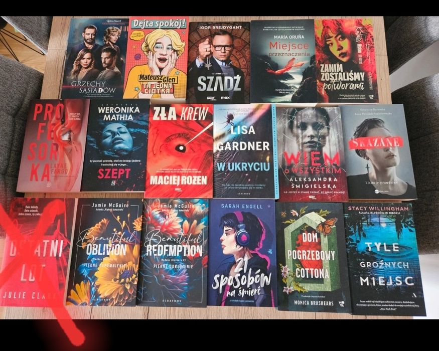 Książki NOWE za 15 zł każda