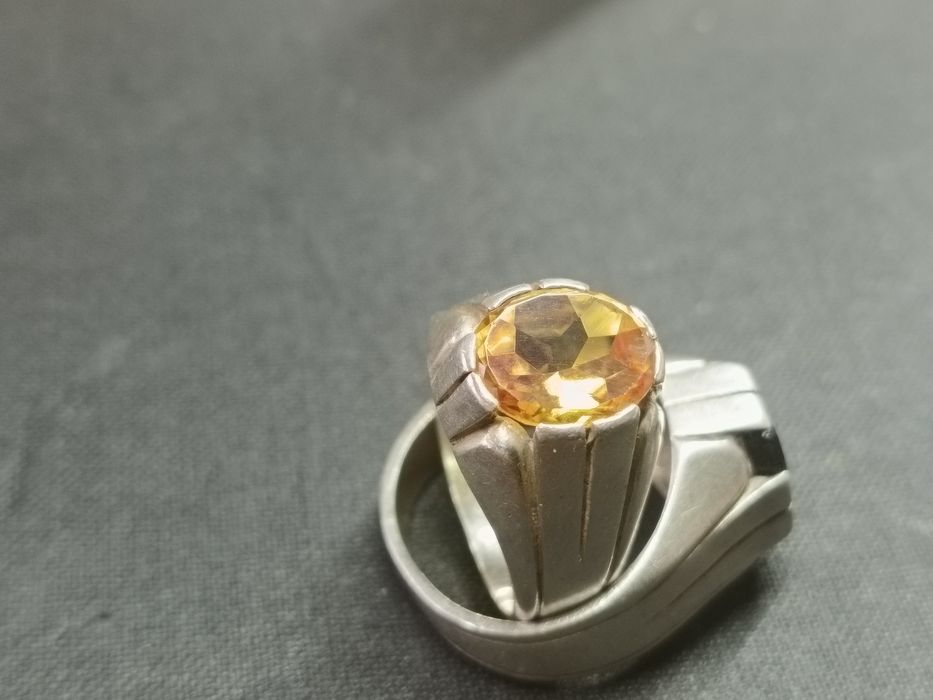 Komplet srebrnych sygnetów Warmet