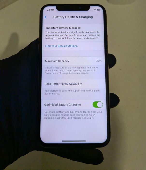 iPhone XS Dourado