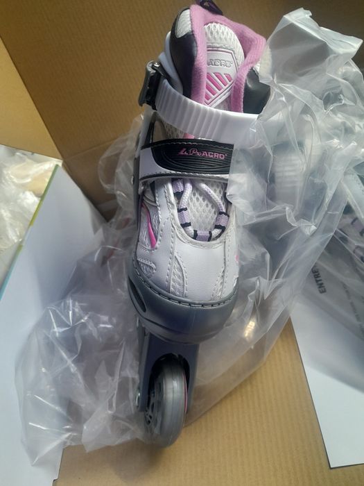 Regulowane rolki dla dzieci Pro Acro [rozmiar 30/33] purple