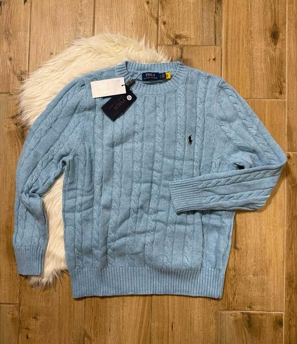 Светр Polo Ralph Lauren в'язаний з косами, 4 кольори