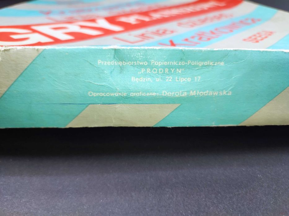 Zestaw gier planszowych Prodryn PRL | kompletny unikat