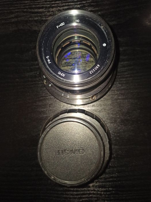 Объектив ЛОМО50mm f/4.5 СССР /винтаж