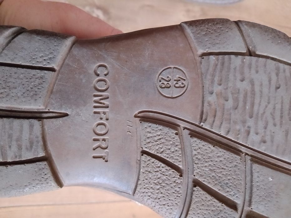 Sandały męskie skórzane rozm 43