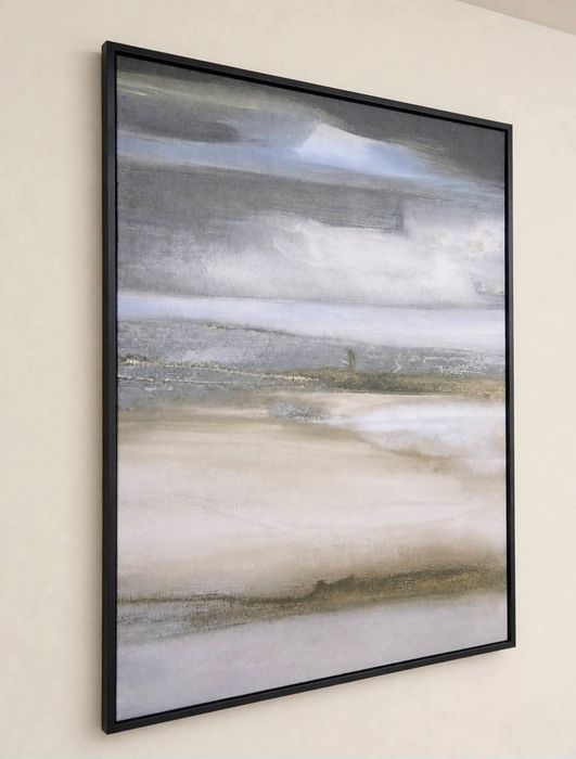 Quadro Moderno Abstrato Tons Neutro